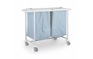 JMS CARRO TRANSPORTE ROUPA SUJA C/TAMPO EPOXY 10.CR.1540